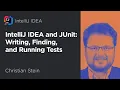 IntelliJ IDEA and JUnit Writing Finding and Running Tests