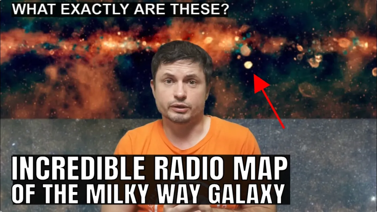 Amazing Radio Map of the Milky Way Shows Never Before Seen Objects