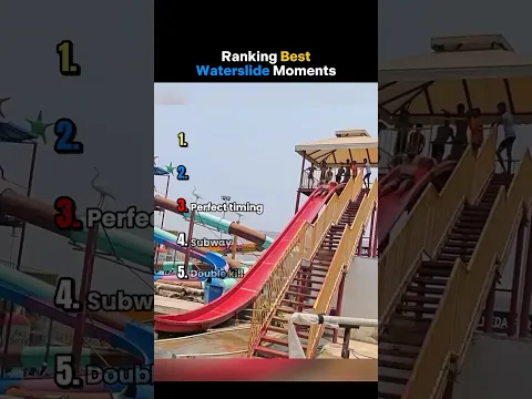 Ranking Best Waterslide Moments