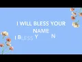 🙌BLESS YOUR NAME- Tauren Wells 🎤KARAOKE/Instrumental
