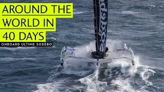 Around the world in 40 days? Onboard tour of Thomas Coville’s radical new Ultime Sodebo