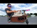 I Made a Drift Cart from a Wheelbarrow