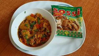 sossi soya chunks stew vegan meat cheapest protein yet so yummy