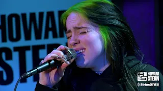 Billie Eilish When The Party S Over Live On The Howard Stern Show 