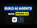 Build AI Agents Using GEMINI CLI GEMINI CLI Tutorial AI tools Review Vibe Coding