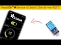 Micropython Script to send and receive data via MQTT over Internet Adafruit IO