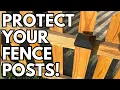 Installing Fence Post Caps MAKE YOUR POSTS LAST 5-10 MORE YEARS