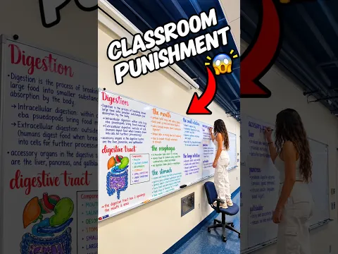 The Teacher’s Clever Punishment for Naughty Students 😂