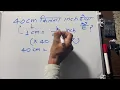 40 cm kitna inch hota hai Convert Cm To Inches Maths Hindi