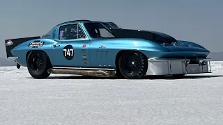 254 mph C2 Corvette - Wayne Yurtin Bonneville Salt Flats 2026