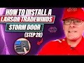How to Quickly Assemble a Larson Storm Door Closer - Step 28
