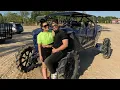 ESTRENAMOS EL RZR EN UN PARQUE EXTREMO Perdimos las pestanas y quedamos atascados CROSBY TX