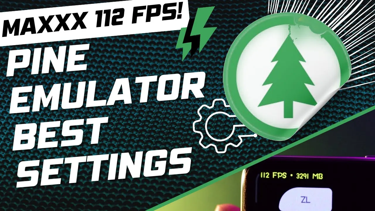 PINE ANDROID EMULATOR BEST SETTINGS: MAX FPS - FIX LAG & GLITCH