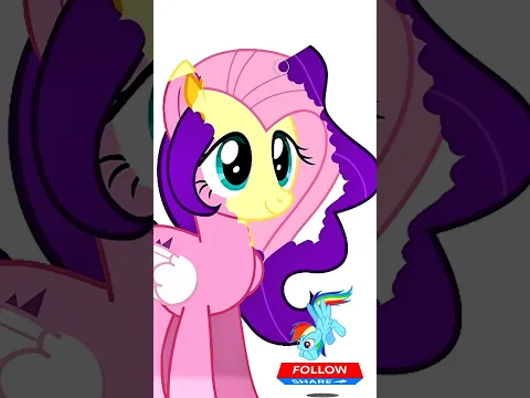 My Little Pony Mane 6 as Gen 5 Ponies 💖 #mylittlepony #mlp #shorts #cartoonedits