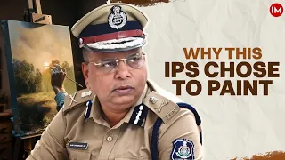 ips officer who paints his mind ajay kumar choudhary on empathy art u0026 policing gujarat