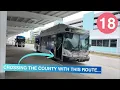 Riding Broward County Transit Bus 18 Golden Glades Park and Ride to US 441 Hollywood Blvd