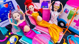 10 Minutes Satisfying Unboxing Barbie Doctor Doll Hospital Toys🚑,Cute Barbie Baby Doll Videos ASMR