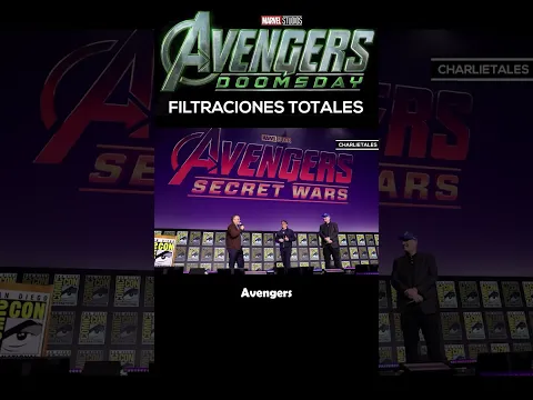 Filtraciones confirmadas de AVENGERS DOOMSDAY
