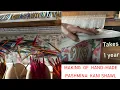 Original Pure Pashmina kani Shawl reversible hand manufacturing process Takes almost 12 months
