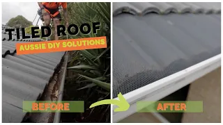 The Ultimate DIYers Installation Guide on How to Install a Gutter Guard Kit to a Tiled Roof