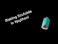 Making Scutoids in VPython