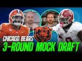 Chicago Bears 3 Round Mock Draft PFF