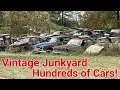 Incredible old car junkyard in Kentucky Hundreds of cars and trucks all for sale