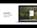 IceWarp Login page options