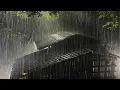 Download Lagu Dormir en menos de 3 minutos con lluvia intensa y truenos en el techo de metal de una granja por la