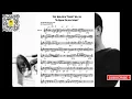 On Green Dolphin Street - Jack Sheldon Transcription