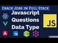 Javascript Questions Data Types