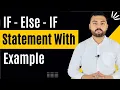 If else if statement with program Example