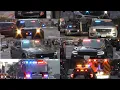 PRE-ARRIVAL LAPD METRO SWAT UNITS RESPONDING CODE 3