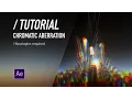 AE TUTORIAL Chromatic Aberration No Plugins After Effects