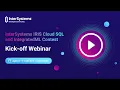 Kick-off Webinar InterSystems IRIS Cloud SQL and IntegratedML Contest