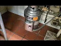 Commercial Insinkerator garbage disposal