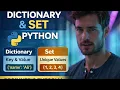 Dictionary and Set in Python Explained with Source Code Python for Beginners