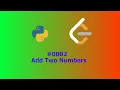 ASMR Leetcode Add Two Numbers Easy to Understand Python solution