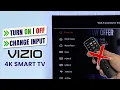 Use Vizio 4K Smart TV Without Remote How to Change Input Turn