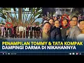 Lagu PENAMPILAN Tommy Soeharto Kompak Bersama Tata Cahyani Dampingi Darma di Pernikahannya