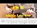 Download Lagu I Will Always Love You - Dolly Parton - Easy Fingerstyle guitar with tabs