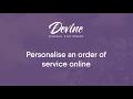 Create a Funeral Order of Service Template Online