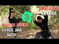 Lagu Samurai vs Wushu Queen / Musashi Katana vs Chinese Jian Sword