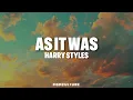Download Lagu Harry Styles - As It Was (LYRICS)