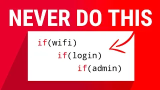 Nesting If Statements Is Bad Do This Instead