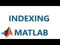 Matlab Indexing