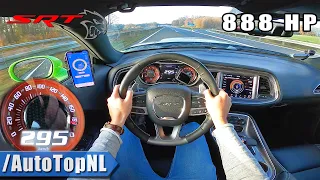 Download DODGE HELLCAT XR 888HP | AUTOBAHN POV (NO SPEED LIMIT!) by AutoTopNL MP3