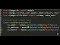 Create multiple user type model in Django patient doctor and admin