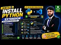 Install Python Extension in VS Code Python Setup for Beginners