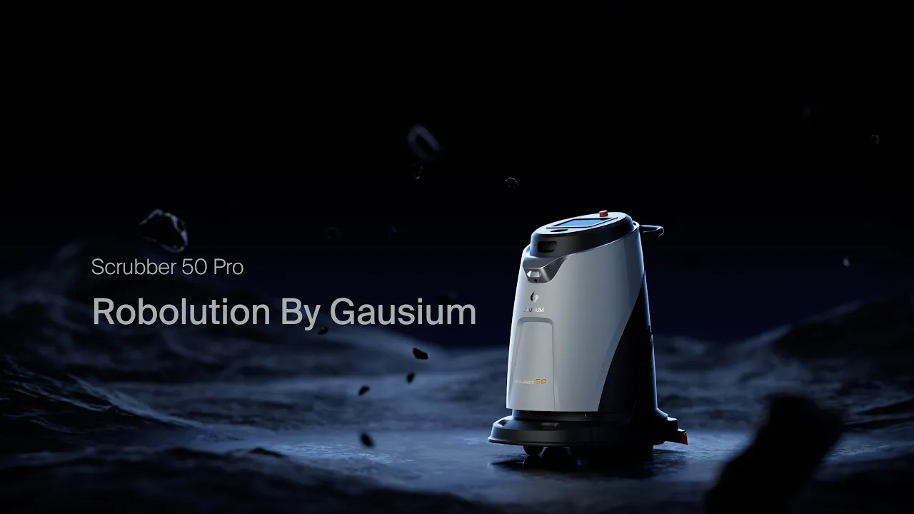 Gausium 3D animation ad video